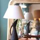 Pied de lampe mid-century en céramique West Germany, 1950