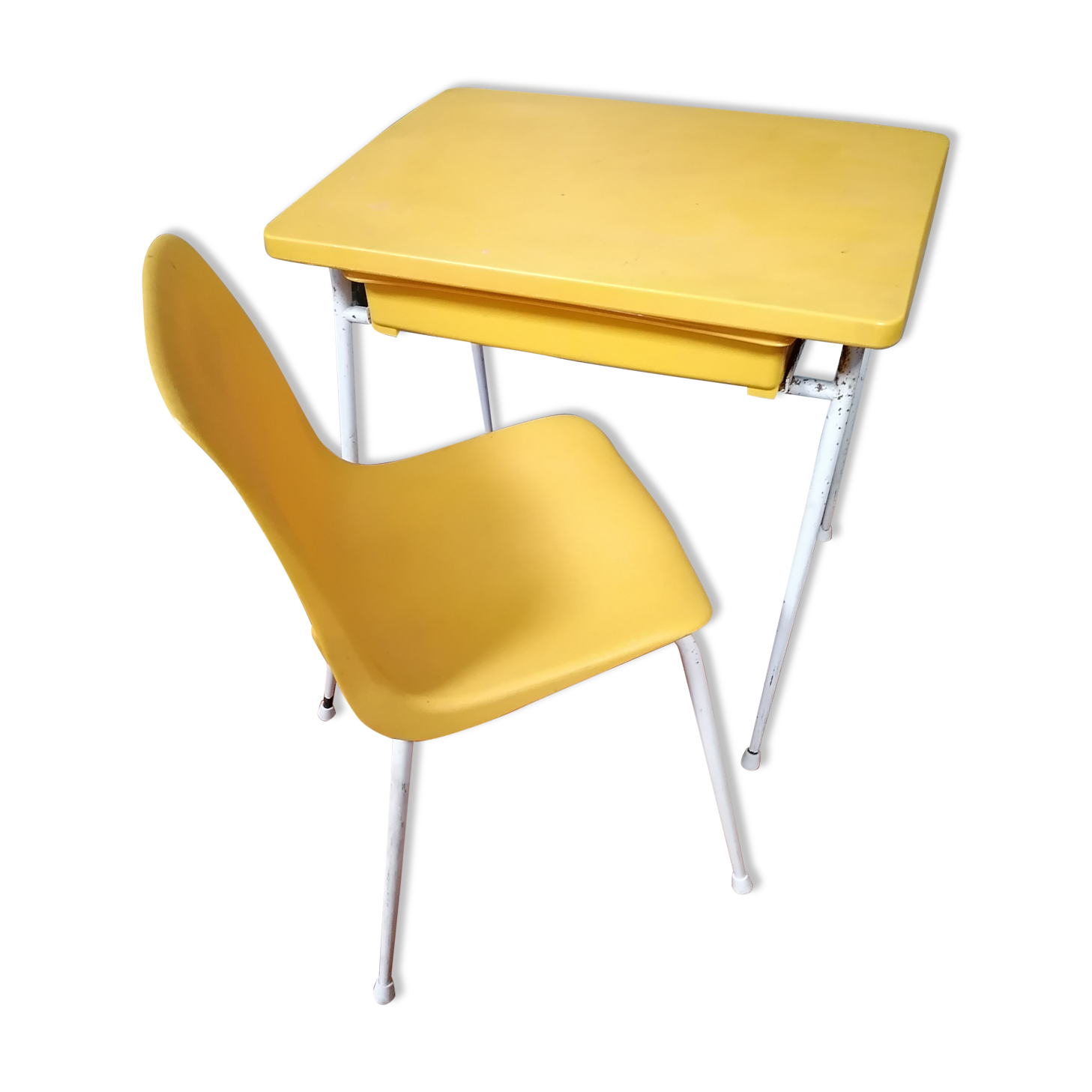 Vintage school desk
