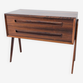 Scandinavian chest of drawers in 1960 period rosewood