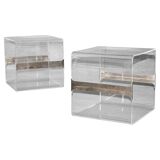 Pair of plexi sofa tips