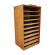 Range document vintage classeur trieur