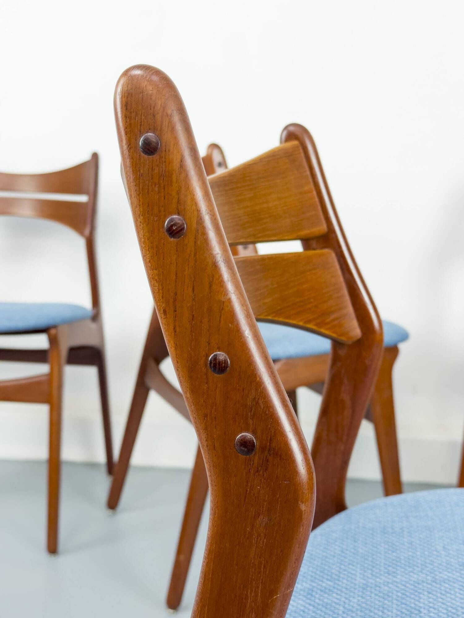 Set of 6 Teak Dining Chairs by Erik Buch for Chr. Christensens Møbelfabrik