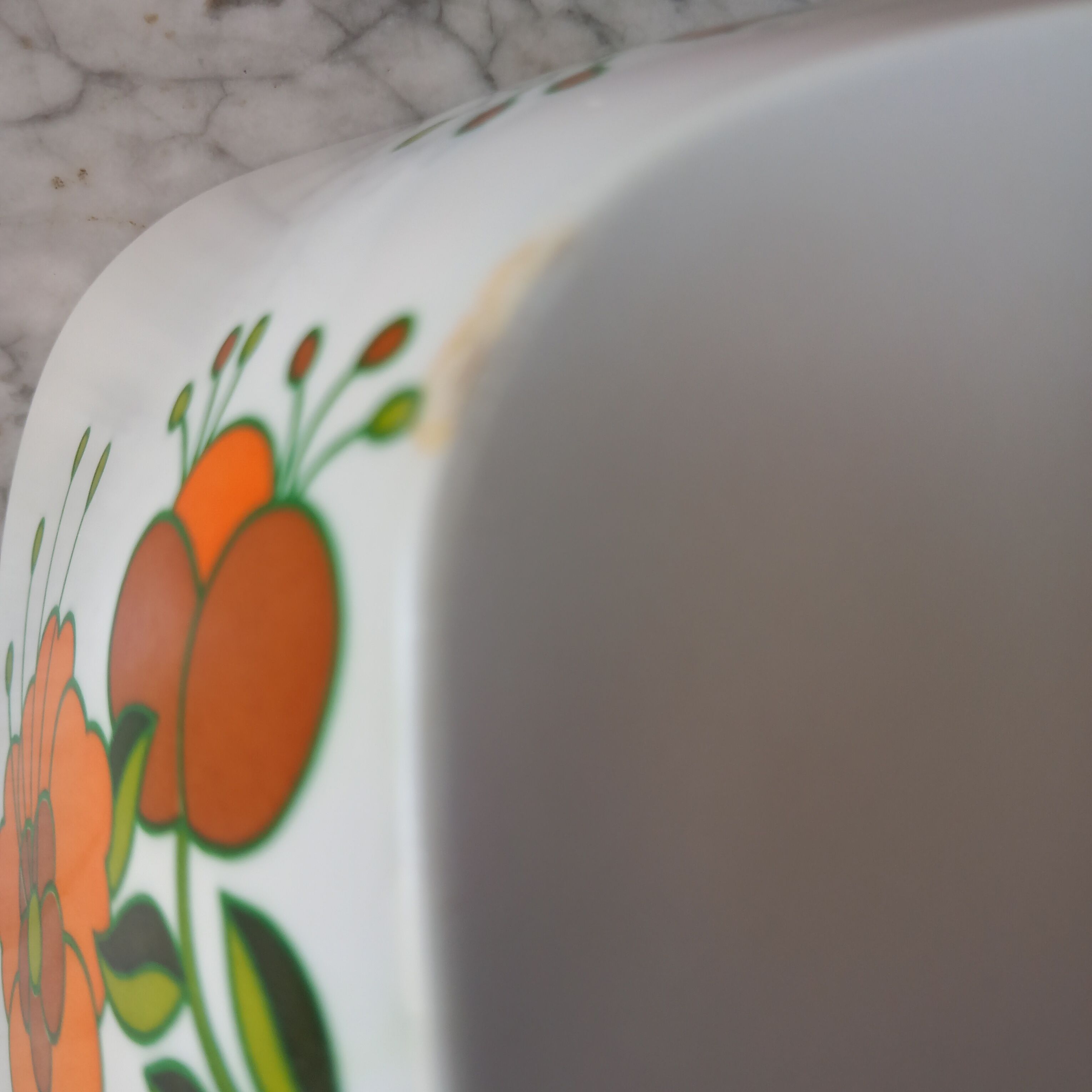 Téfal seventies melamine salad bowl