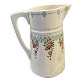 Choisy le Roy earthenware pitcher