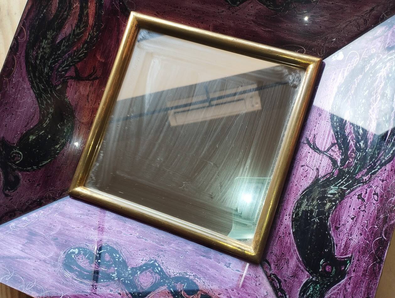 Artist's Mirror "Prestige Collection" – Lydie Eyraud, circa 1990/2000