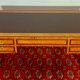 Louis XVI style desk, rosewood and violet wood