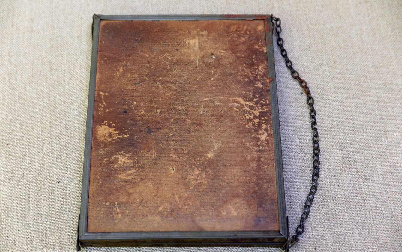 Barber 42x15cm triptych mirror