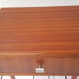 Bedside light wooden 60s