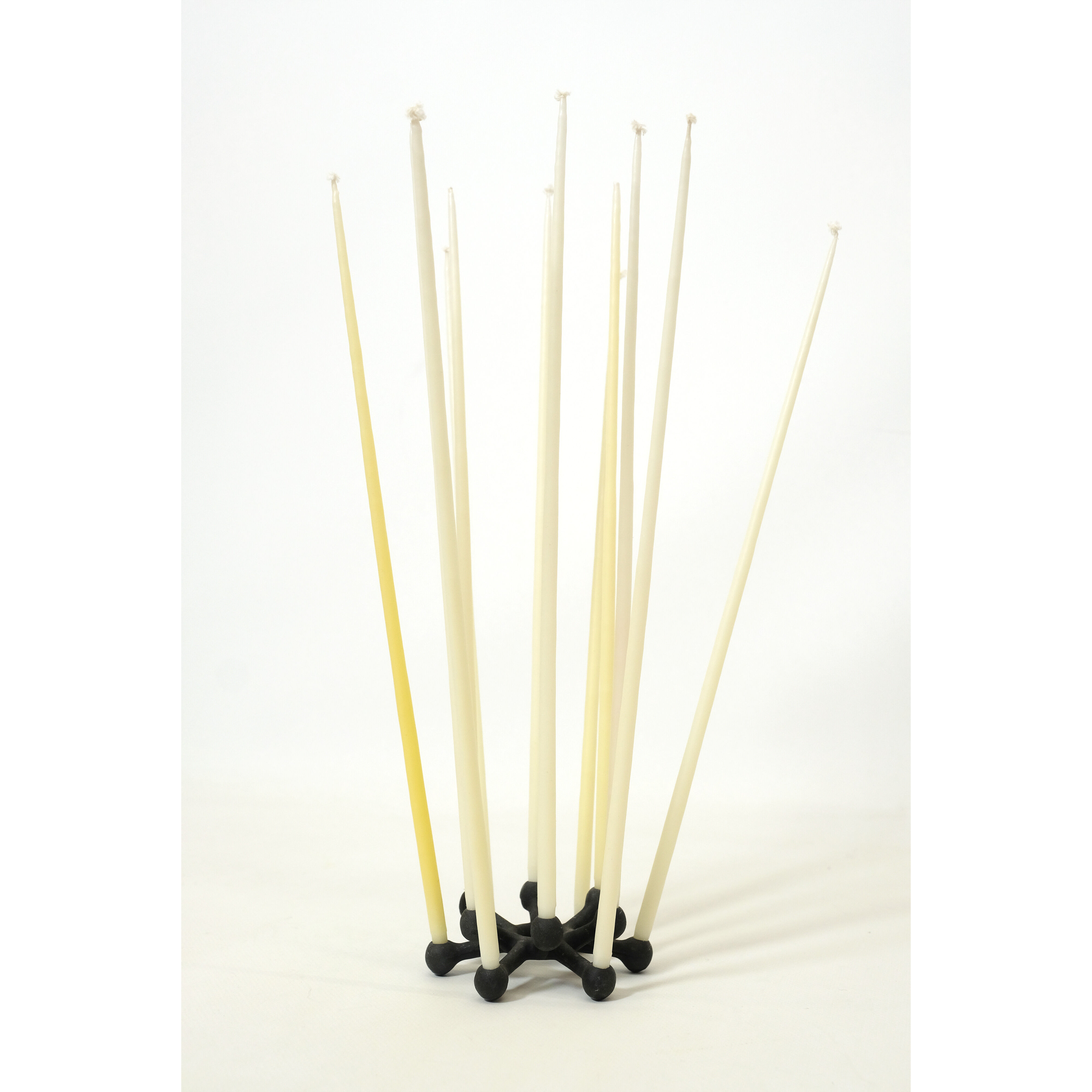 Jens Quistgaard, small cast iron candlestick, Dansk Design, 1960