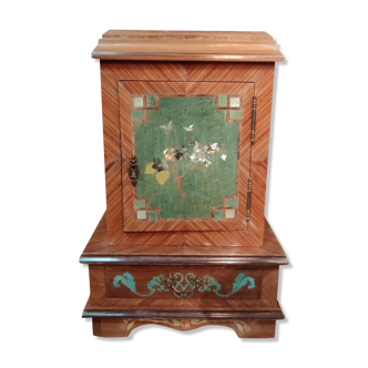 Miniature furniture inlaid mother-of-pearl inlays/Louis XV style