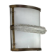 Pair of Venetian wall lights in Murano glass circa 1950