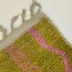 Traditional handmade pure wool rug, size 100 x 200 cm