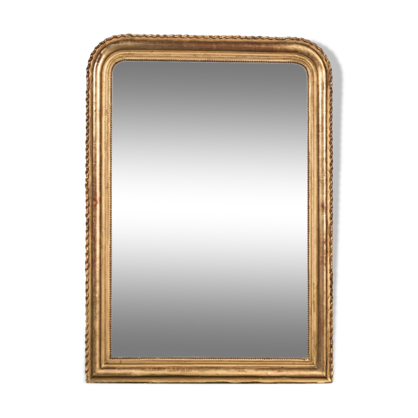 Golden Louis Philippe mirror - 143x104cm