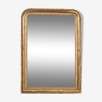 Miroir doré Louis Philippe - 143x104cm