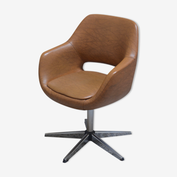 Swiveling Armrest Chair, by Niko Kralj 1970s