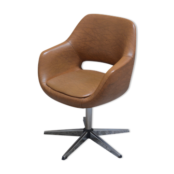 Swiveling Armrest Chair, by Niko Kralj 1970s