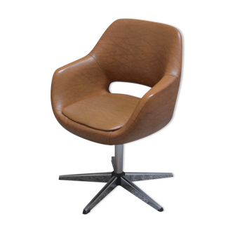 Swiveling Armrest Chair, by Niko Kralj 1970s