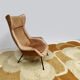 Vintage design tapestry rug Desso 1970 'Geometric'