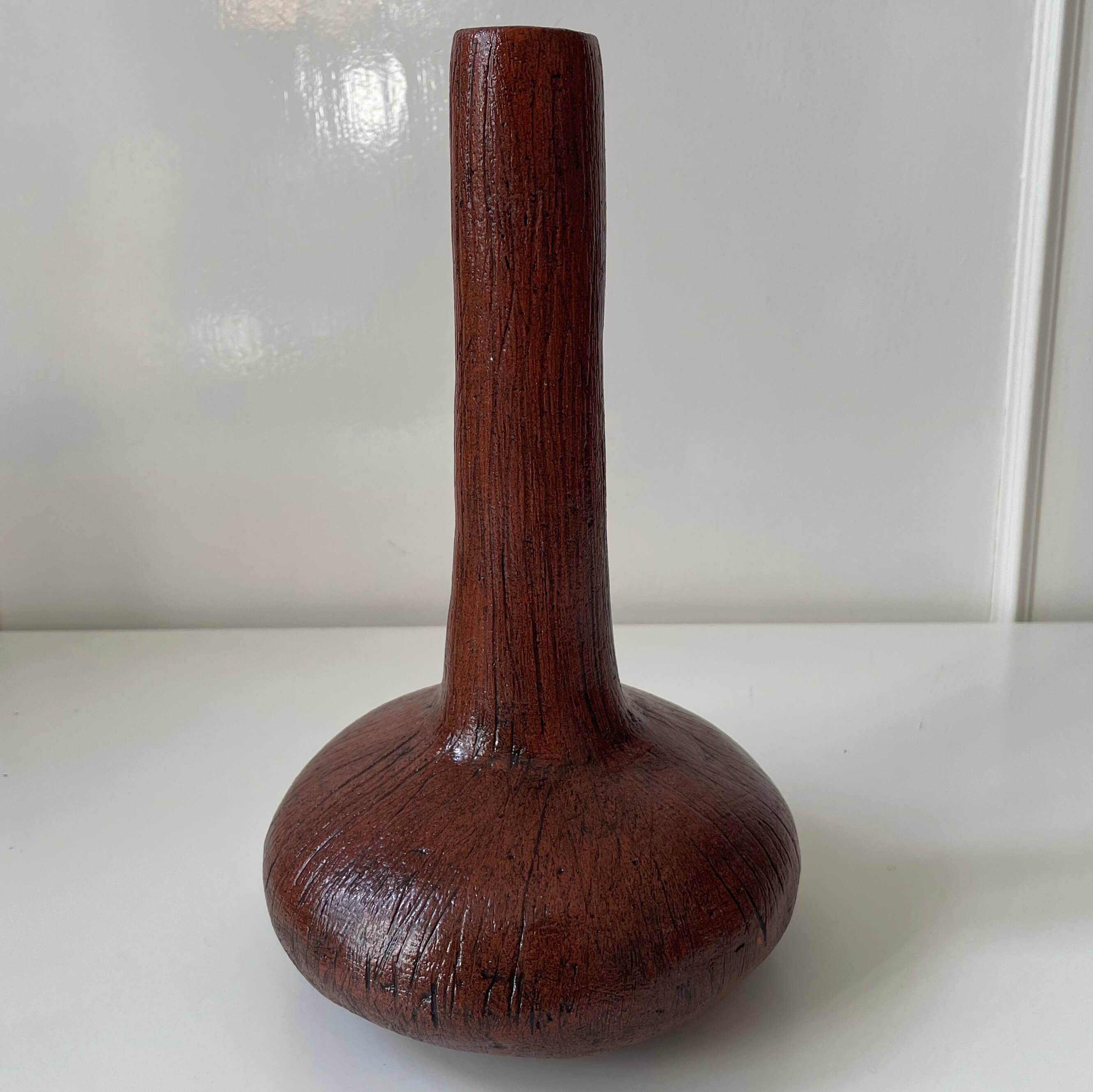 Soliflore glazed pottery