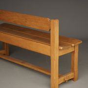 Vintage Rustic Wooden Oak Bench