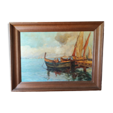 Old signed painting early 1900