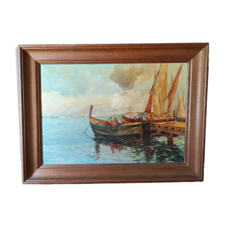 Old signed painting early 1900