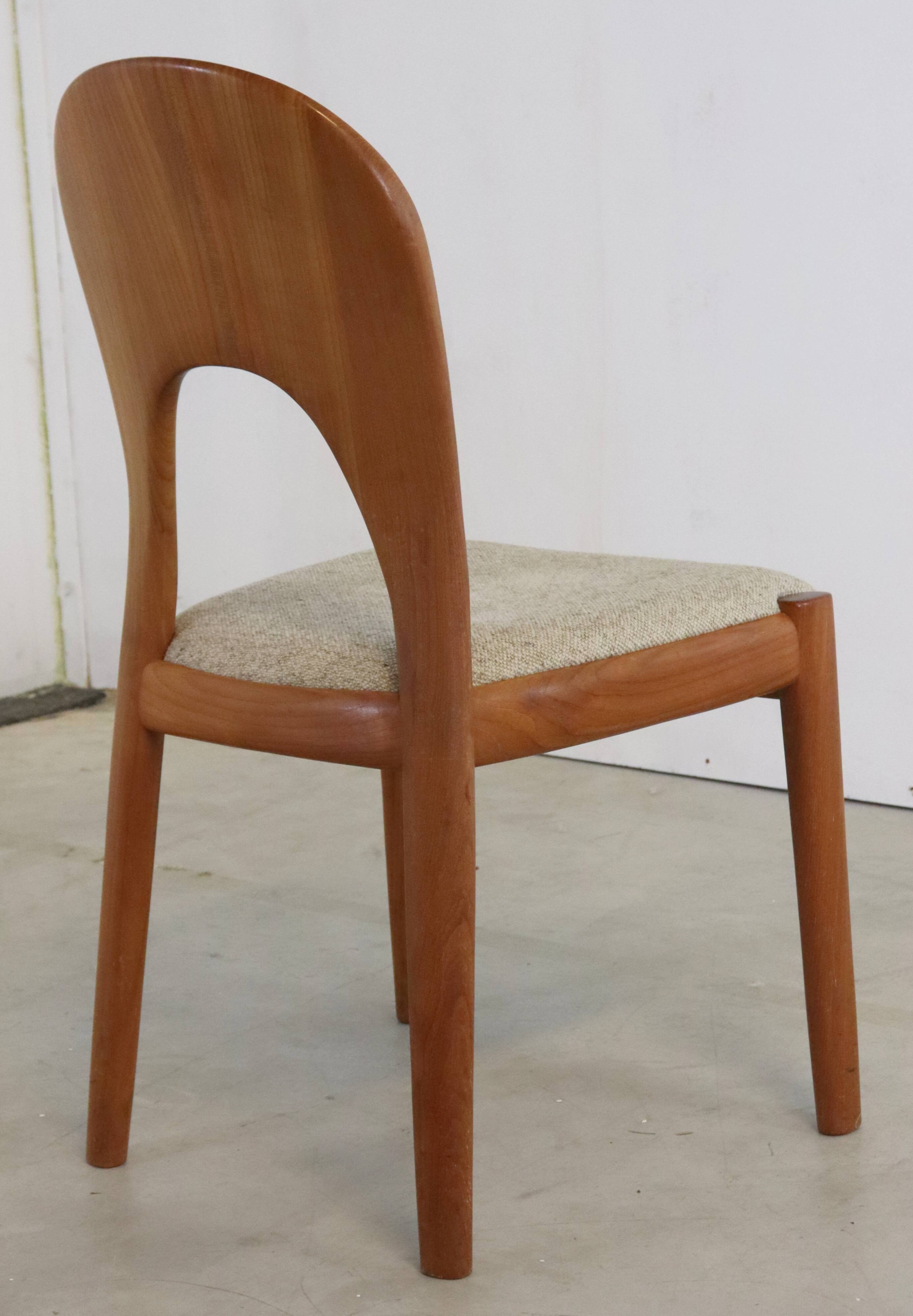 Set of 6 'Morten' chairs by Niels Koefoed