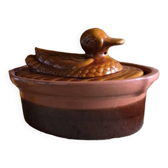 La Bourguignonne enameled terrine, confit pot, lidded pot, made in France, terrine pot