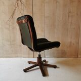 Leather armchair