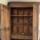 Antique solid oak wardrobe – Louis XV style, authentic patina