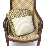 Duo of shepherdesses, Empire era. Silk velvet