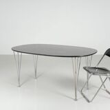Piet Hein SuperEllipse table by Fritz Hansen circa 1980