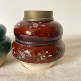 Vases en céramique ancienne x3