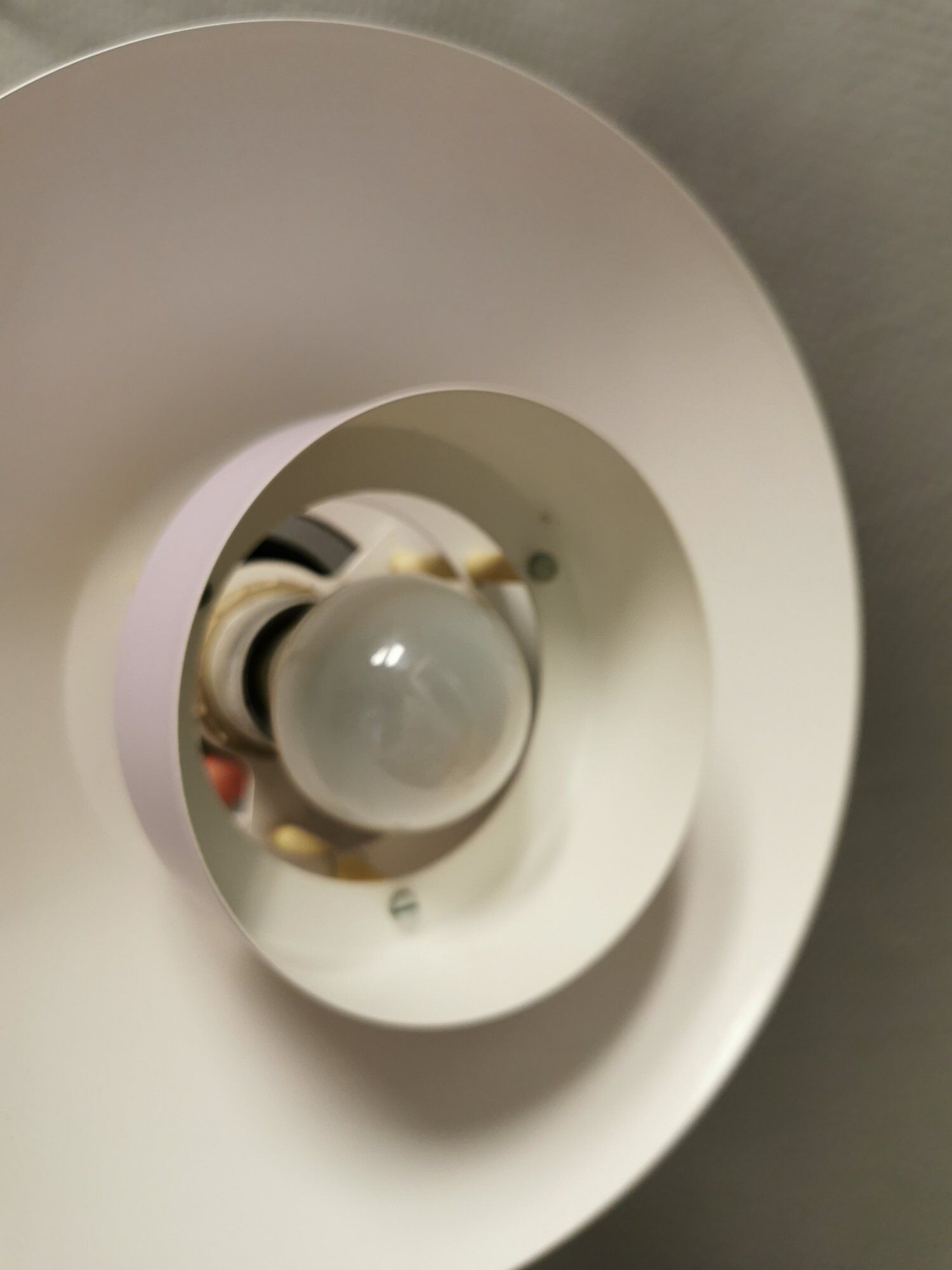 Hanging lamp, from Danish E.S Horn Lighting.