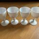 8 verres Cristal d’Arques blanc opaque