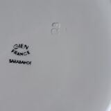 Round dish Gien model Sarabande years 50-60
