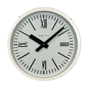 horloge murale industrielle