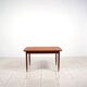 Table à manger extensible en teck par Wiesner & Hager, Autriche