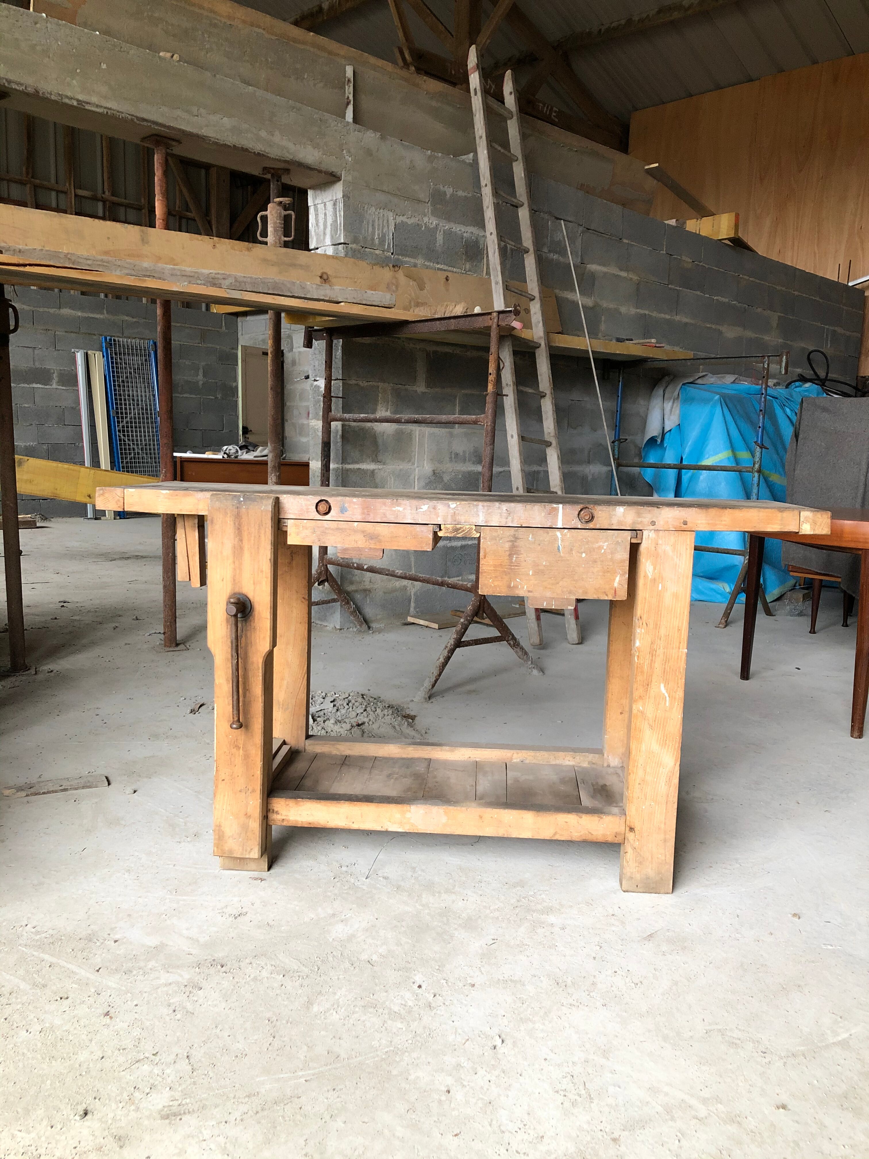 Vintage workbench 1950