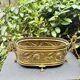Large Art Deco brass planter