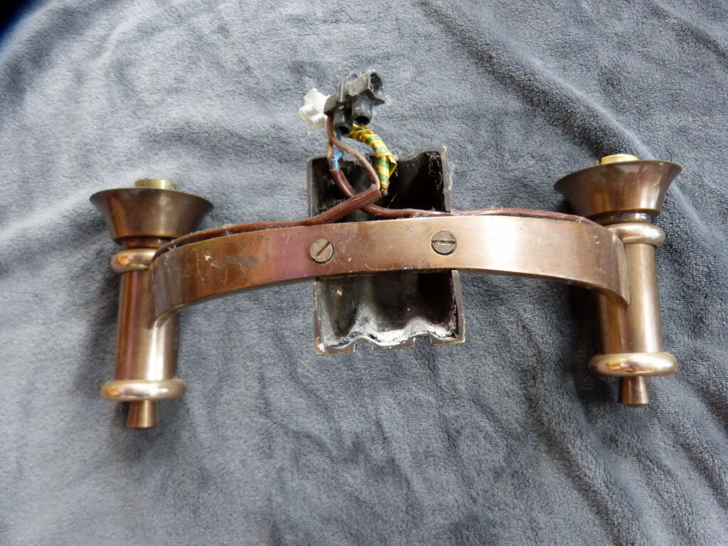 Copper bronze sconces 1930