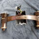 Appliques bronze cuivre 1930