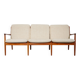 Danish Design Teak Sofa Couch Three-Seater by Svend Aage Eriksen for Glostrup, 1960s