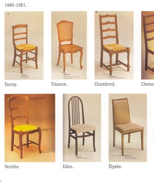 Chaise Baumann modèle Eden - 1981