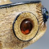 Ceramic hanging lamp by Jette Hellerøe for Axella Denmark, 1970s