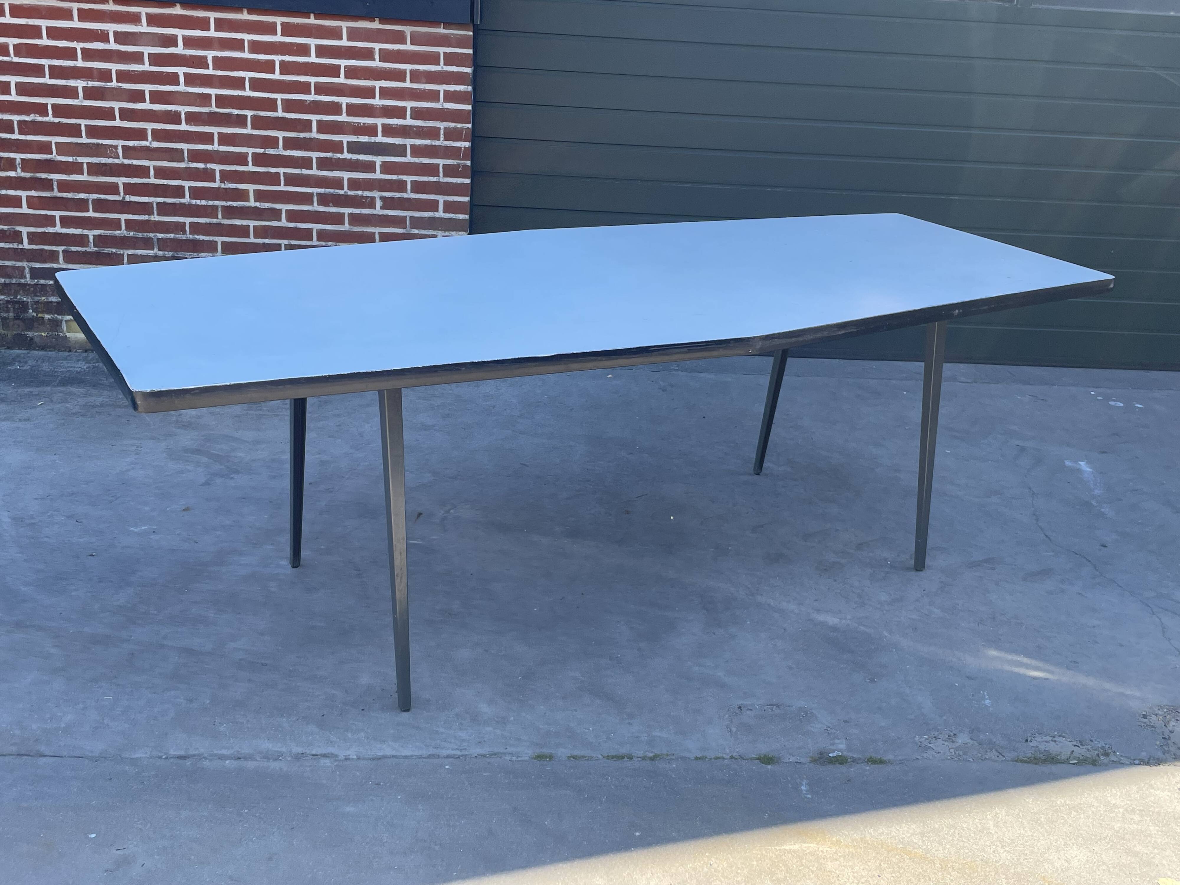 Vintage Marko Holland XXL table work table 1960s Industrial