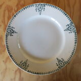 2 vintage St Amand plates