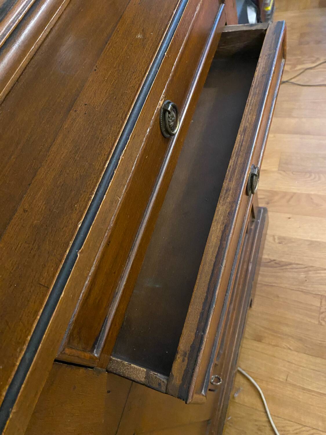 Louis Philippe style display cabinet