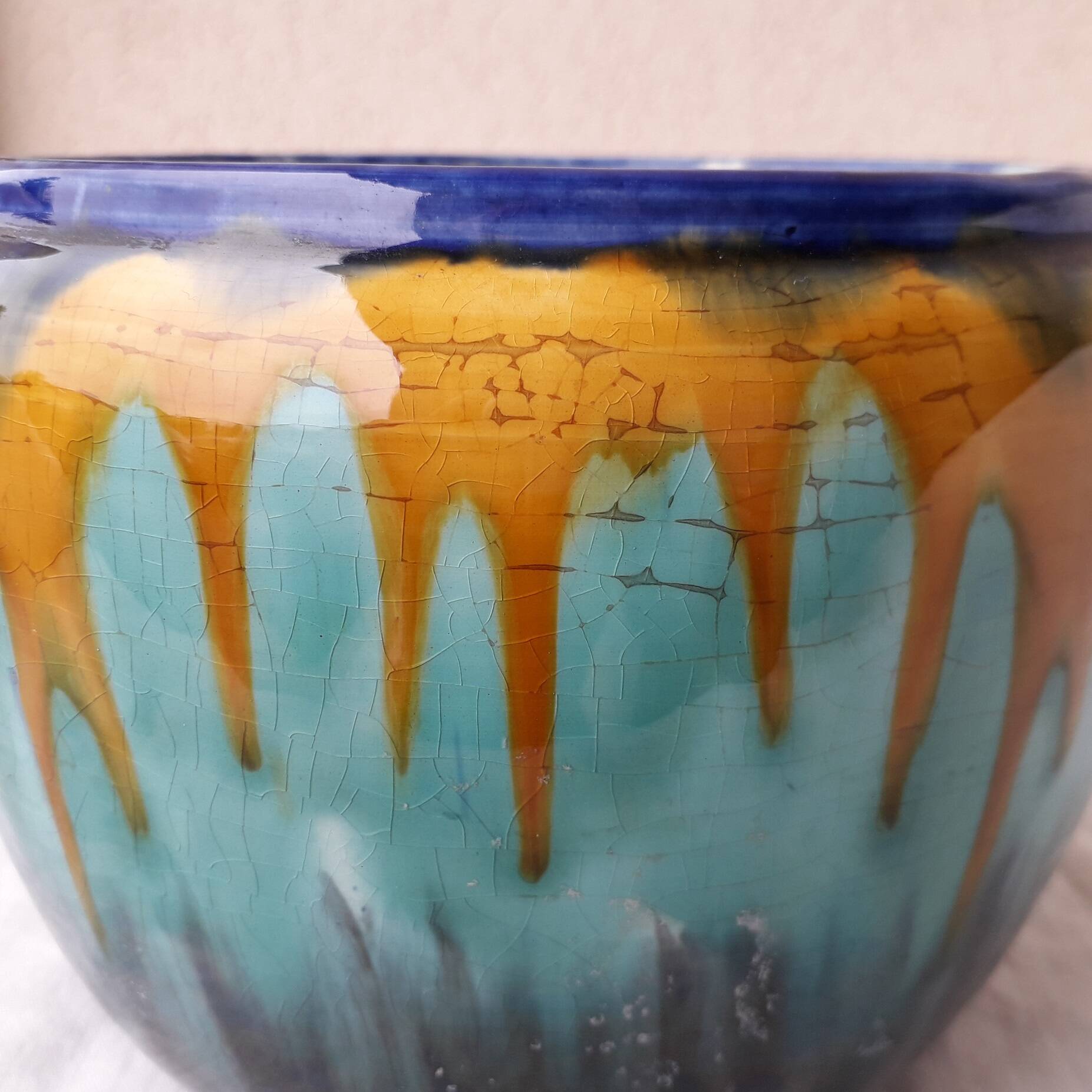 Ceramic cache-pot Orchies