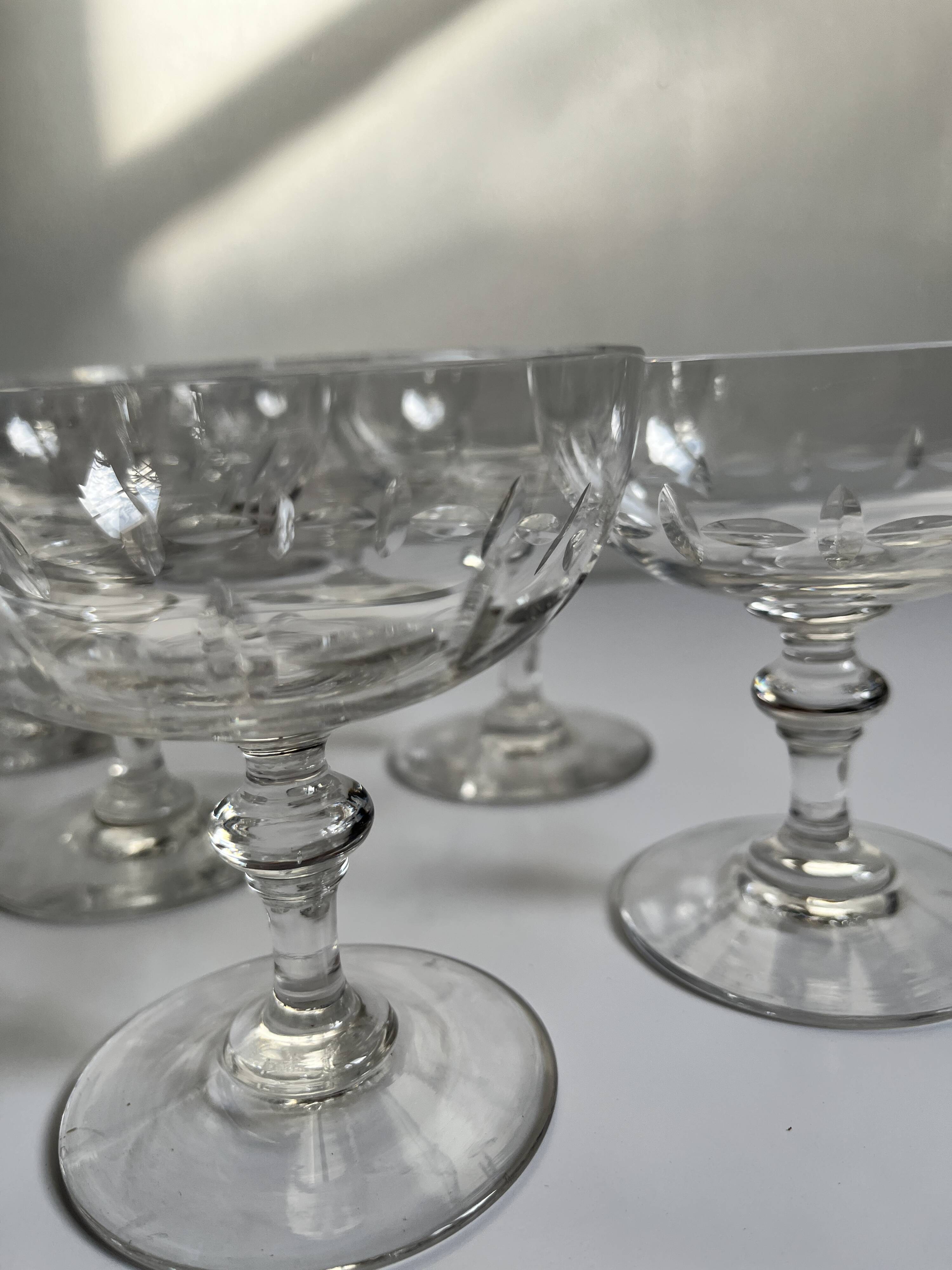 Coupes champagne cristal